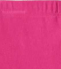 Girls Magenta Cozy Leggings