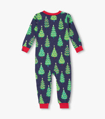 Baby Boys Bottle Brush Trees Glow in the Dark Cotton Sleeper