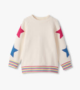 Girls Star Slouchy Pullover