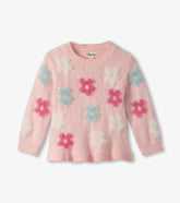 Baby & Toddler Girls English Rose Flowers Pretty Sweater