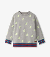 Boys Monster Glow in the Dark Pullover Sweatshirt
