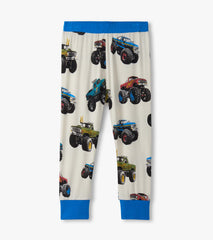 Boys Mega Monster Trucks Bamboo Pajama Set