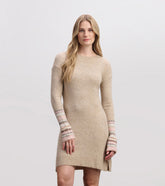 Sadie Sweater Dress - Oatmeal Melange