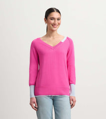 Cary Sweater - Pink Lagoon