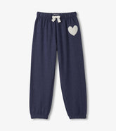 Girls Patriot Blue Baggy Track Pants