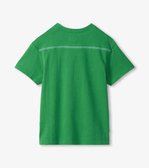 Boys Lucky Green Drop Shoulder T-Shirt
