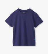 Boys Patriot Blue Drop Shoulder T-Shirt
