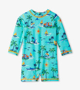 Baby Boys Vintage Holiday One-Piece Rashguard