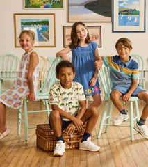 Girls Buttercup Sleeveless Crochet Dress