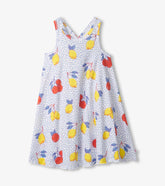 Girls Fresh Citrus Trapeze Dress