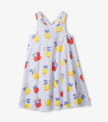 Girls Fresh Citrus Trapeze Dress