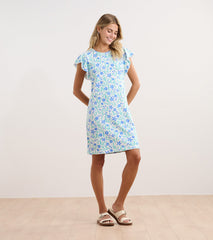 Carlie Dress - Painted Flowers