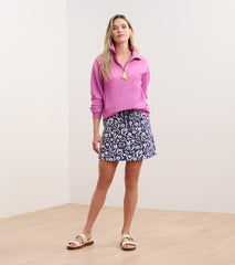 Mock Neck Pullover - Orchid