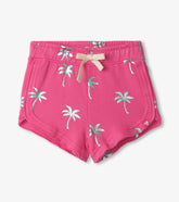 Girls Palm Trees Pull On Shorts