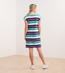 Capri Dress - Spring Sea Stripes