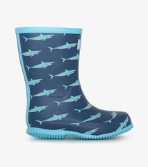 Boys Shark Tank Packable Rain Boots