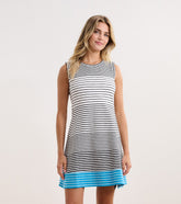 Sarah Dress - Tinted Stripes