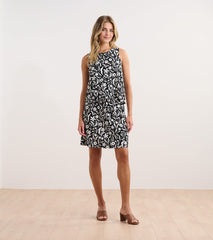 Roberta Dress - Wavy Flowers