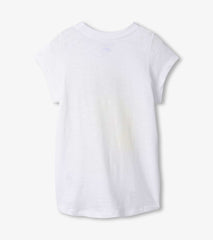 Girls Happy Lemon Tie Front T-Shirt