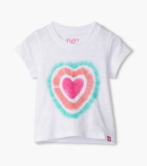Baby & Toddler Girls Glowing Hearts Graphic Tee
