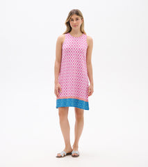 Bella Dress - Rose Medallion