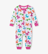 Baby Girls Balloon Pets Cotton Sleeper