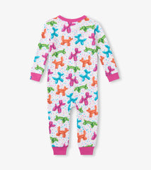 Baby Girls Balloon Pets Cotton Sleeper