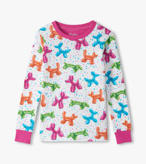 Girls Balloon Pets Cotton Pajama Set
