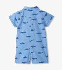 Baby Boys Baby Shark Romper