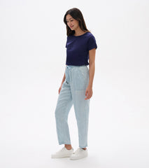 Straight Leg Pant - Soft Blue Wash