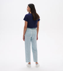 Straight Leg Pant - Soft Blue Wash