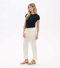 Ella Relaxed Tee - Black