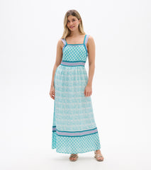 Olivia Sundress - Lattice Flower