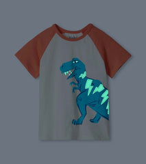 Baby & Toddler Boys Glow in the Dark Stegosaurus T-Shirt & Shorts Set