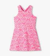 Girls Candy Hearts Active A-Line Dress