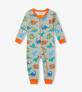 Baby Boys Dino Party Cotton Sleeper