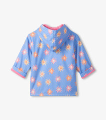 Girls Faded Suns Zip-Up Rain Jacket
