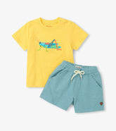 Baby & Toddler Boys Grasshopper T-Shirt & Shorts Set