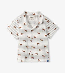 Baby & Toddler Boys Little Pups Jersey Button Down