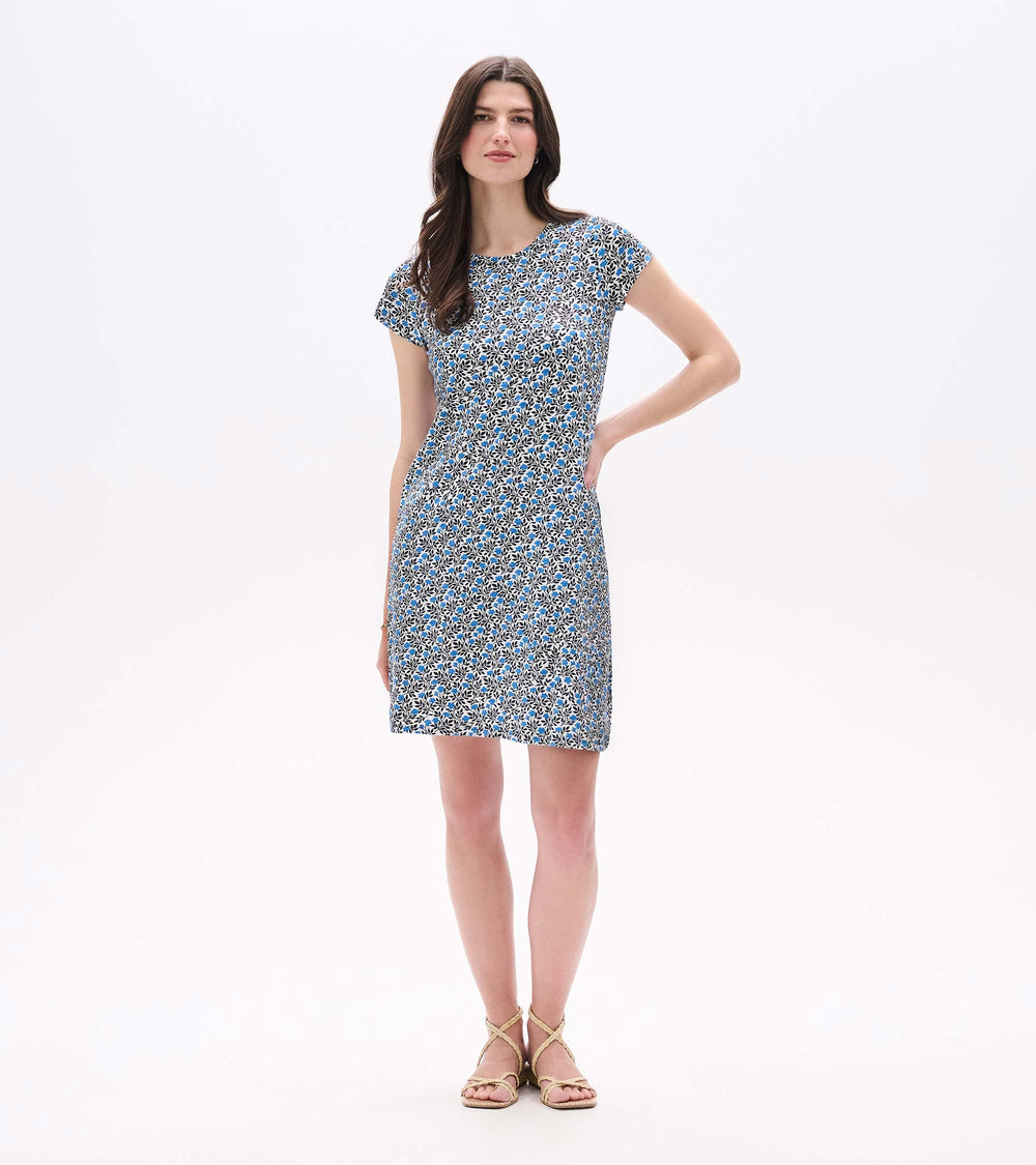 Cici A-Line Dress - Mini Vines
