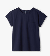 Ella Relaxed Tee - Patriot Blue