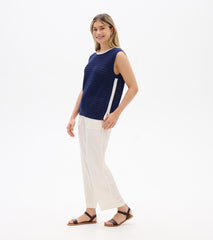 Cruz Knit Tank - Patriot Blue