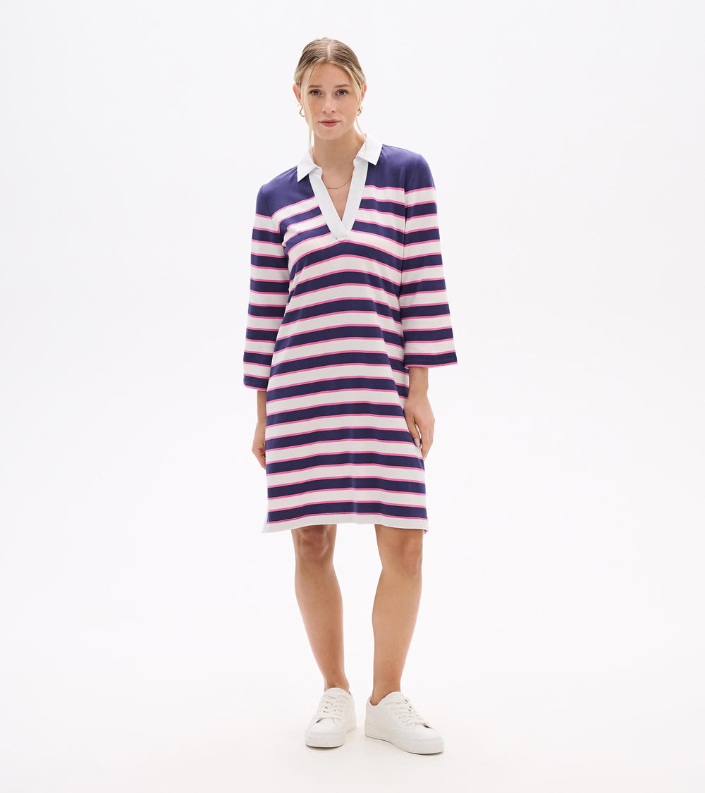 Taylor Dress - Preppy Stripes