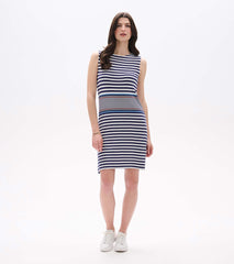 Sofia Dress - Rainfall Stripes