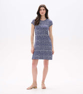 Cici A-Line Dress - Abstract Lines
