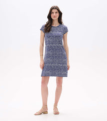Cici A-Line Dress - Abstract Lines
