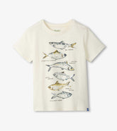 Boys Fish Types Graphic Tee