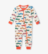 Baby Boys Trucks Bamboo Sleeper