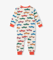 Baby Boys Trucks Bamboo Sleeper