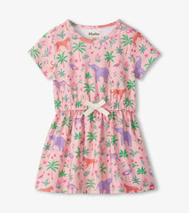 Baby & Toddler Girls Tender Safari Short Sleeve Dress